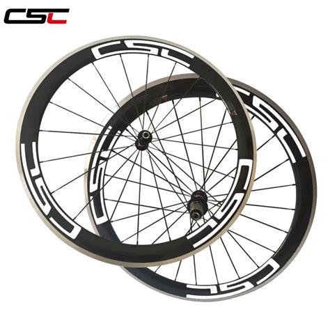 Csc 700c Aluminum Brake Track 23mm Width 50mm Clincher Carbon Alloy