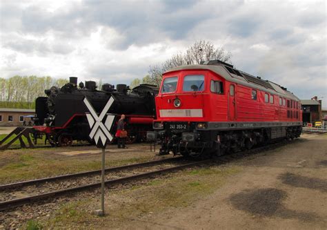 Ebs 241 353 2 Beim Eisenbahnfrühling Am 30042016 In Den Geraer