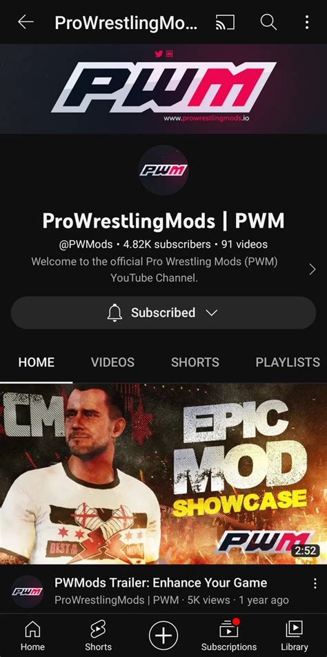 ProWrestlingMods PWM WWE2K22 On Twitter RT Sbillman18 Thanks