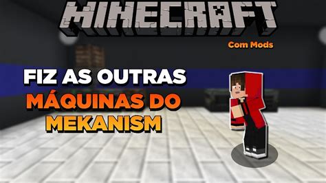 Fiz uma DUPLICADORA de MINÉRIOS as máquinas do MEKANISM MINECRAFT