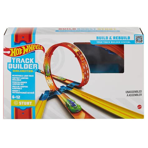Hot Wheels Track Builder Unlimited Adjustable Loop Pack