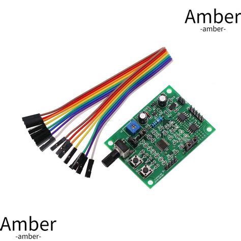 Amber บอร์ดควบคุมสเต็ปมอเตอร์ 2 เฟส Dc 4v 6v Cw 5v 4 สาย ปรับได้ อเนก