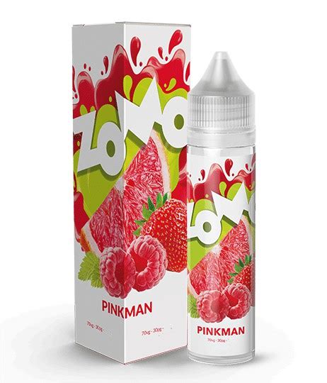 Líquido Juice Zomo Vape Pinkman 3mg 60ml Tabacaria Arahat e Presentes