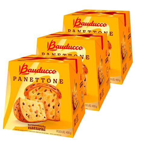 Panetone Bauducco Tradicional Frutas Panettones De G Shopee Brasil