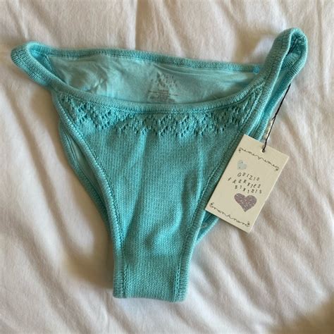 Frankie S Bikinis Swim Nwt Danielle Guizio X Frankies Bikinis Knit Bikini Bottom Poshmark