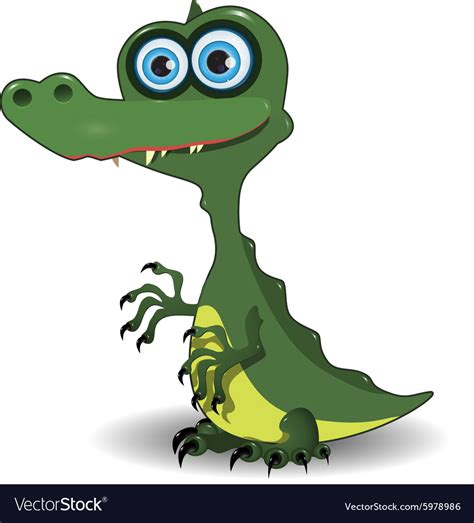 Crocodile Royalty Free Vector Image - VectorStock