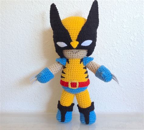 Crochet Wolverine Amigurumi Pattern - Yours Patterns