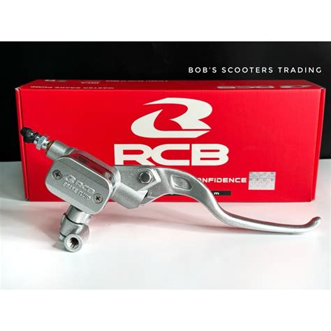 Rcb E Master Brake Clutch Pump Left Right Mm Silver Universal