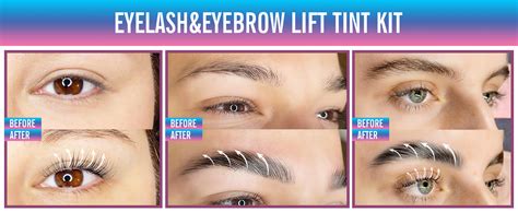 Libeauty Lash Lift And Tint Kit Brow Lamination With Black Tint Kit