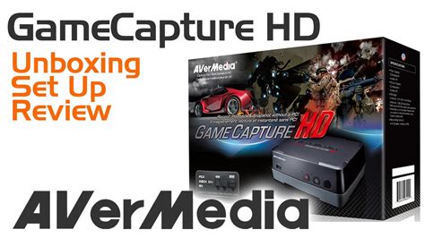 Avermedia Game Capture Hd Review Setup Unboxing De Youtube