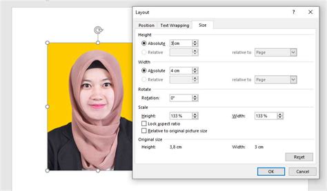 Cara Mengatur Segala Ukuran Foto X X Dan X Di Ms Word Riset