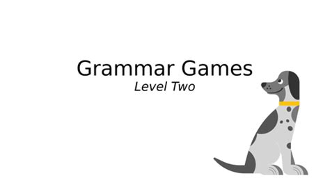 Ks1 Grammar Games 16 Mini Tests 2 Powerpoints Teaching Resources