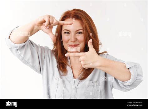 Catching Inspiration Optimistic Enthusiastic Mature Redhead Caucasian