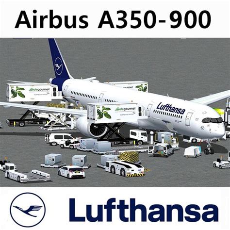 Fsx Lufthansa Airbus A Ags G E Fsx Jetliners Flightsim