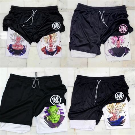 Anime Dragon Ball Z Shorts Etsy