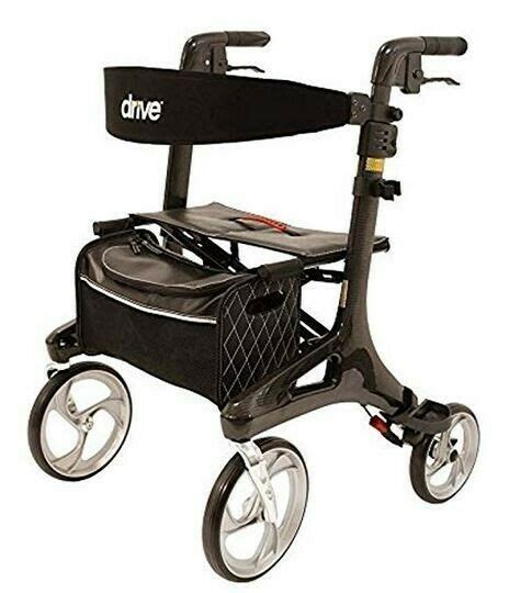 Drive Medical Rollator Nitro Carbon Das Leichtgewicht Aus Carbon Nur