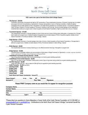 Fillable Online Cff To Print The Ticket Sponsor Order Form Cystic