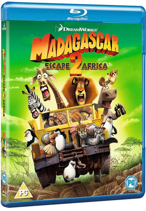 Madagascar Escape Africa Edizione Regno Unito Reino Unido Blu