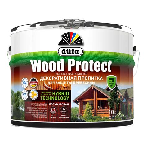Пропитка düfa WOOD PROTECT для защиты древесины с воском - Технические ...