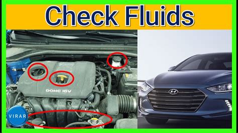 How To Check And Fill Fluids Complete Guide Hyundai Elantra