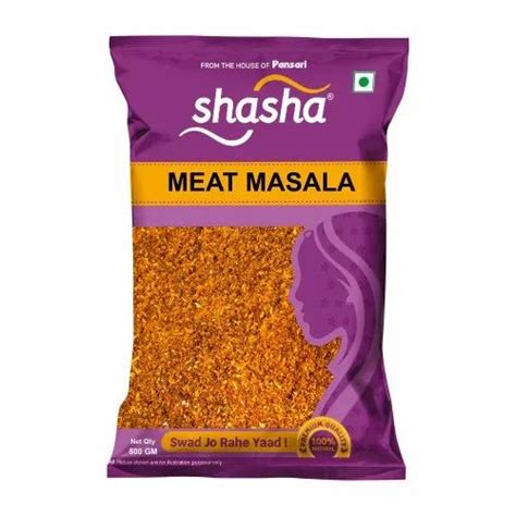 G Shasha Meat Masala Packaging Type Pouch At Rs Kg In New