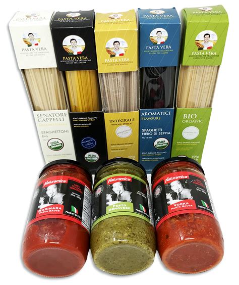 Italian Pasta & Sauce Gift Basket - Artisanal Italian Foods