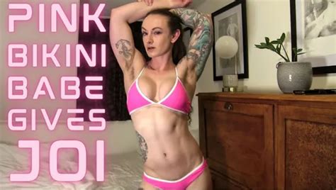 Size Queen In A Pink Bikini Gives A Joi Full Video On Claudiakink Manyvids Xhamster