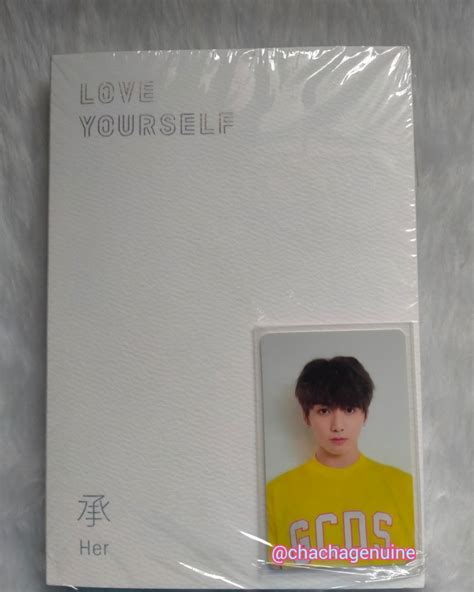 Unsealed LY Her V With Jungkook Pc Hobbies Toys Memorabilia