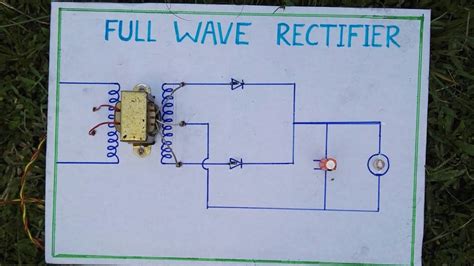 Full Wave Rectifier Project Innovative Ideas Youtube