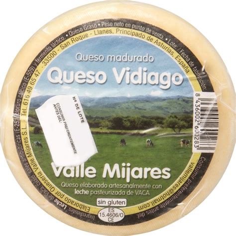 Comprar Queso Tierno Vidiago De Vaca Mini Madurado Elaborado Con Leche