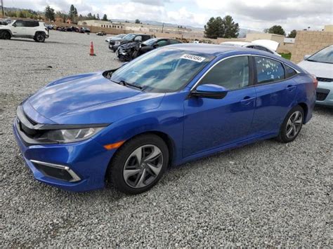 2020 HONDA CIVIC LX For Sale CA MENTONE Wed May 29 2024 Used