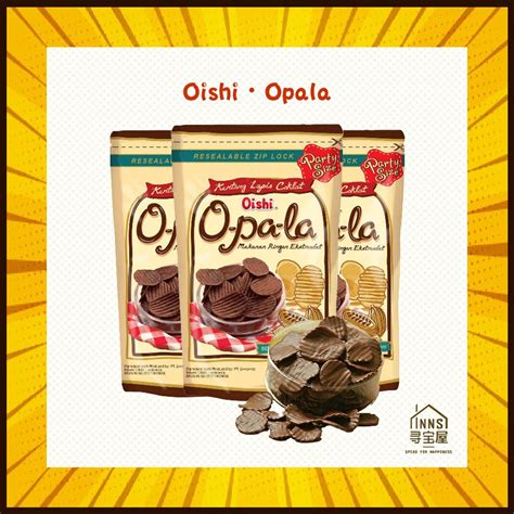 Ready Stockoishi Opala Chocolate Potato Chips G Shopee