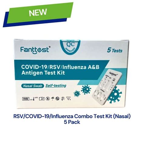 Fanttest Plus Covid 19 RSV Influenza A B Combination Rapid Antigen Test