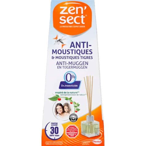 Zen Sect Diffuseur B Tonnets Anti Moustiques Monoprix Fr