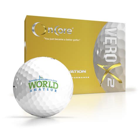 2024 World Am Logo Golf Ball Special Edition OnCore Golf