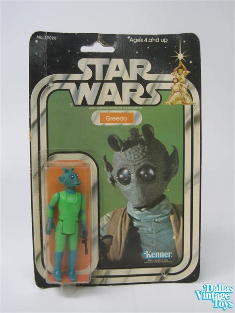 1979 Kenner Star Wars 21 Back Greedo Swc34t