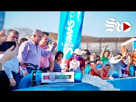 Autoridades de Torreón inauguran pozo de agua en La Compresora YouTube