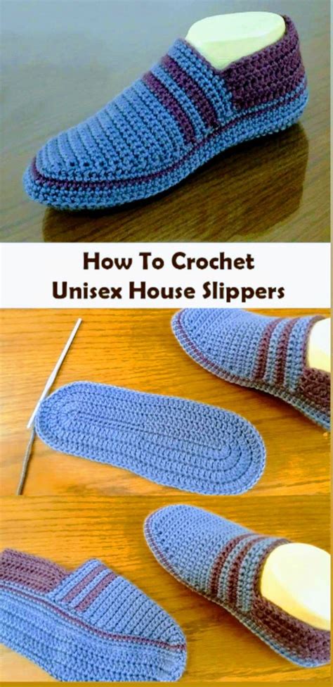 Simple Crochet Slippers Free Pattern Online Dakora Co