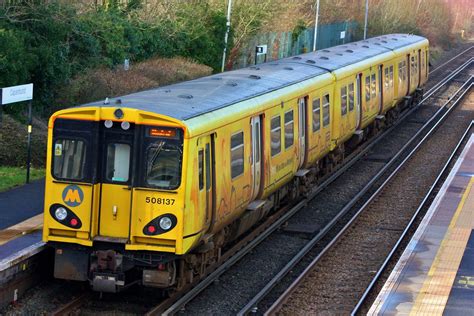 2c36 508137 Capenhurst Station Merseyrail Class 508 E M U  Flickr