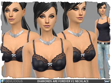 The Sims Resource Diamonds Are Forever V2 Set By Devilicious • Sims 4 Downloads