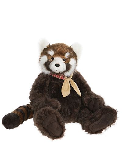 Charlie Bears Tomoko Red Panda Teddy Bears Uk