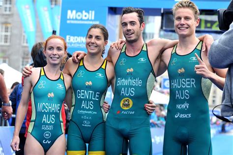 ITU Moments Of 2017 Team Australia Wins Mixed Relay Hamburg