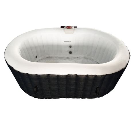 ALEKO Oval 2 Person 130 Jet Inflatable Hot Tub & Reviews | Wayfair.ca