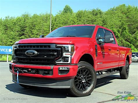 2025 Ford F350 Lariat Rapid Red Dually Matt Wallace