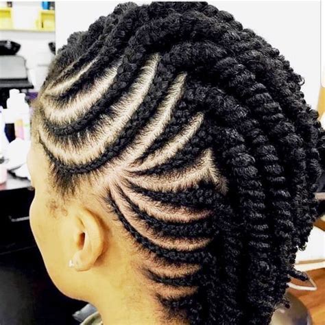 African American Cornrow Updo Hairstyles