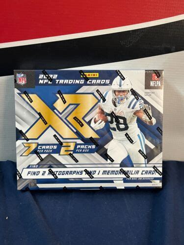 Panini Xr Football Hobby Box Factory Sealed Ebay