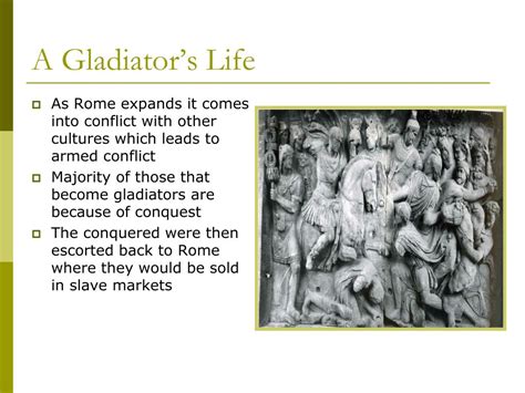 Ppt The Roman Gladiators Powerpoint Presentation Free Download Id