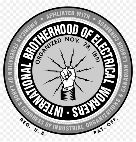 Ibew Logo Png Transparent International Brotherhood Of Electrical