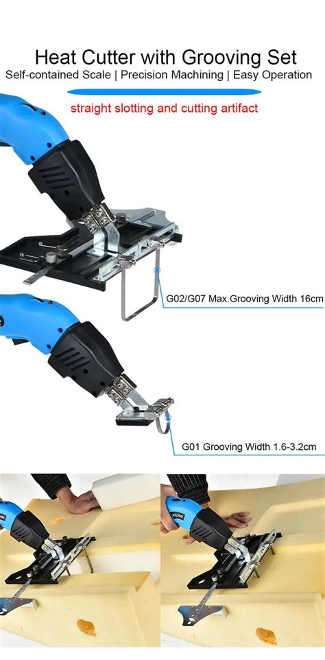 Oem Diy Cutting Grooving Household Industry Commercial Handhold Sponge Eva Foam Diy Electric Hot