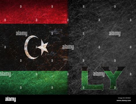 Old libya flag hi-res stock photography and images - Alamy